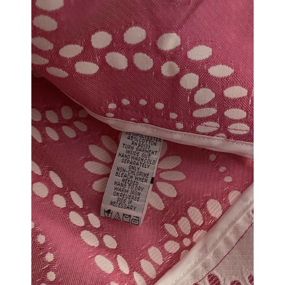 Bob Mackie Wearable Art Floral Eyelet Jacket Women's L Collared Full Zip Preppy - Picture 8 of 8